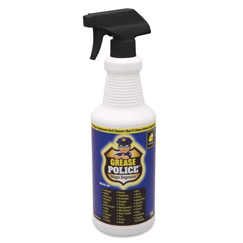 Grease police cleaner